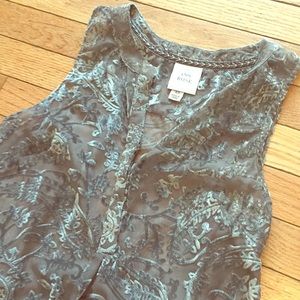 New! Knox Rose Sheer Sleeveless Tunic!